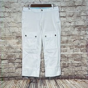 Banana Republic Wide Leg Crop Jeans   (0153)